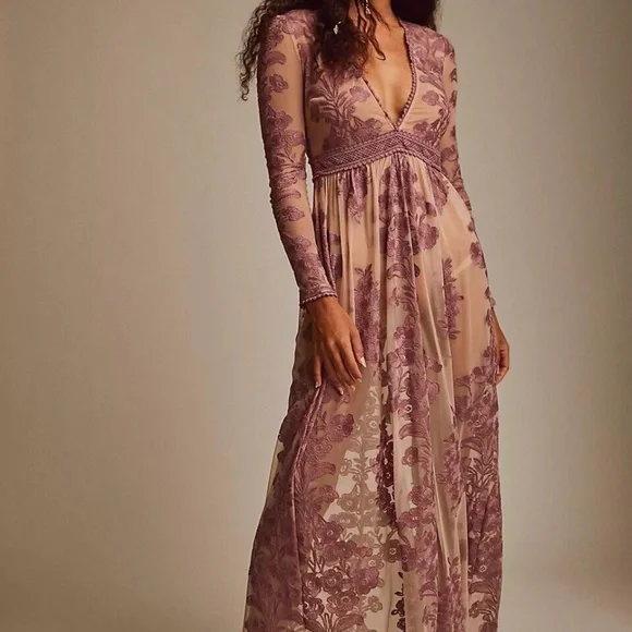silk satin maxi dress Epiphany Silk Maxi Dress